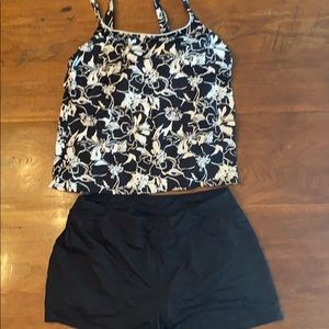 Lands End sz 12 tankini